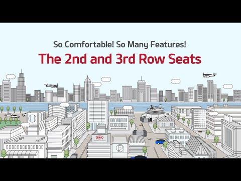 The Sorento's 2nd and 3rd Row Seats｜Kia Sorento