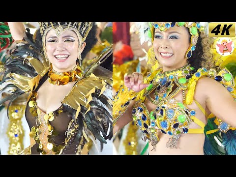 【4K】仲見世バルバロス＆リベルダージ　草加よさこいサンバフェスティバル 2024 #7 Samba in Japan　2024