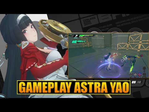 Astra Yao Showcase Gameplay (Basic Attack | Animation | Skill | Ultimate ) - Zenless Zone Zero (ZZZ)