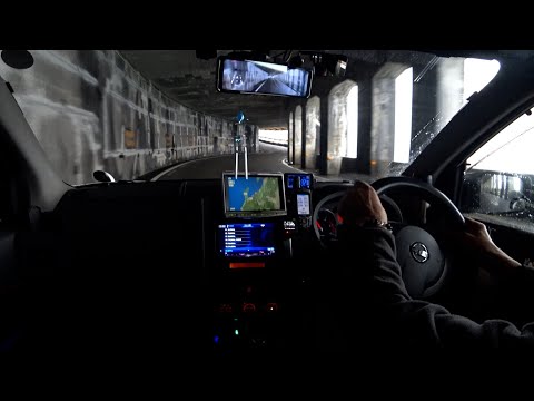 エクストレイル20GTドライブ　国道8号　親不知【DRIVE A X-TRAIL 20GT】