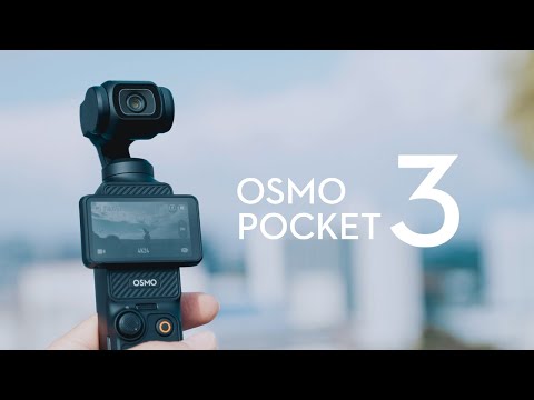 DJI Osmo Pocket 3 - The ULTIMATE 1-Inch Sensor Pocket Camera! 10-bit D-LOG M