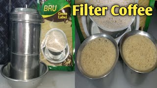 #Filter Coffee#How to make South Indian Filter Coffee in Telugu@Temple Kitchens Brahmana Vantalu