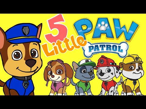 🌟 CINCO PERRITOS 🐶 Con los bebes perritos