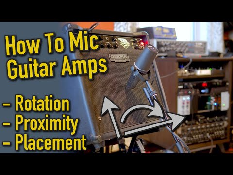 Mic’ing a Guitar Amp 101: What You NEED to Know