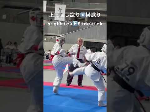 【空手少年：多様な蹴り技集/Karate Boy: A collection of various kicking techniques】回し蹴り、後ろ回し蹴り、内回し蹴り、横蹴り、ハイキック