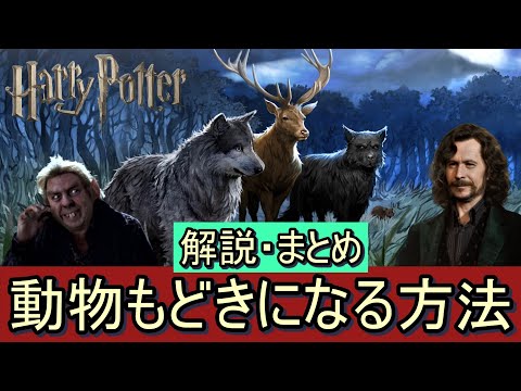 【ハリーポッター】動物もどきになる方法 解説・まとめ