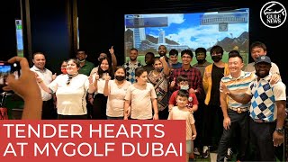 Tender Hearts foundation try golf at MyGolf Dubai