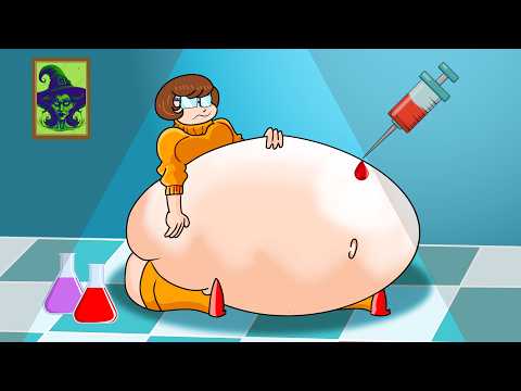 Belly Bloat Bonanza Potion Experiment Watch Her Belly Inflate Like a Balloon Hilarious Cartoon Funny