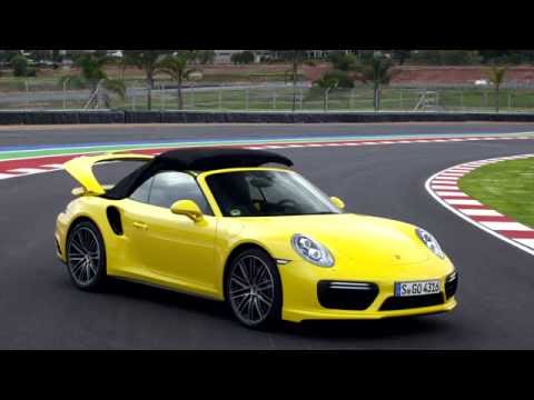 Porsche 911 Turbo Cabriolet in action