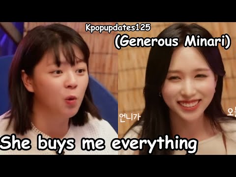 twice jeongyeon bragging how mina giver her money without even asking