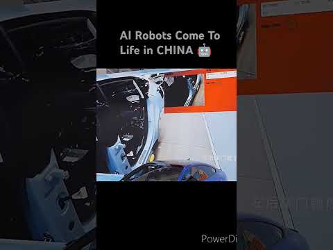 AI Robots Come To Life in CHINA 🤖 #ai #robotics #robots