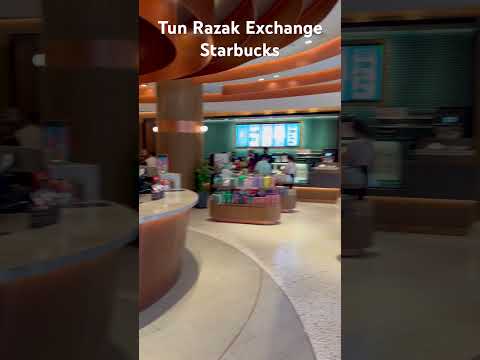 Tun Razak Exchange のStarbucks reserveの店内がオシャレ😎#スタバ #カフェ #Malaysia#starbucksreserve #trx