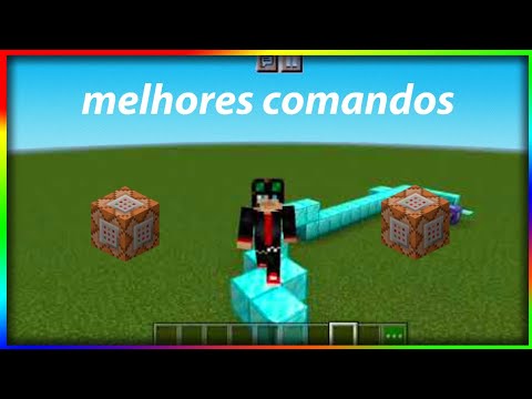 OS 2 MELHORES COMANDOS DO BLOCO DE COMANDO DO MINECRAFT ( MINECRAFT BEDROCK )