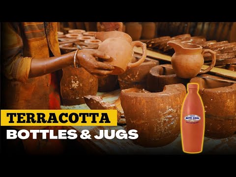 How Mitticool Makes Terracotta Bottles & Jugs | Eco-Friendly Terracotta Products