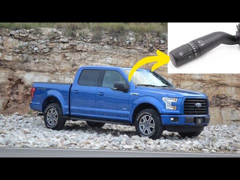 Ford F150 2015-2020: How to turn wipers on and off?