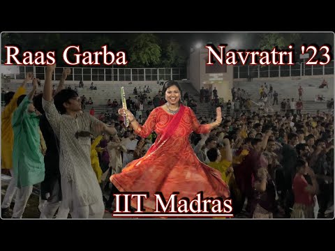 Raas Garba Night - Day 2 || IIT Madras || Navratri 2023 ||  Festivals on IIT Madras Campus ||