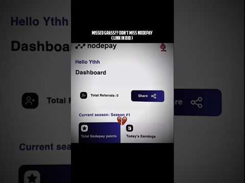 Nodepay airdrop link in my tg