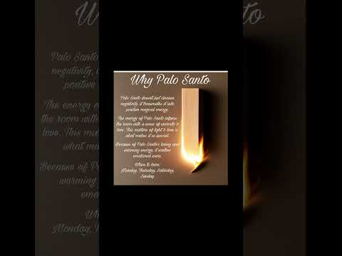 Why Use Palo Santo #witch #wicca #palosanto #cleansing #wiccan #witchy #magic