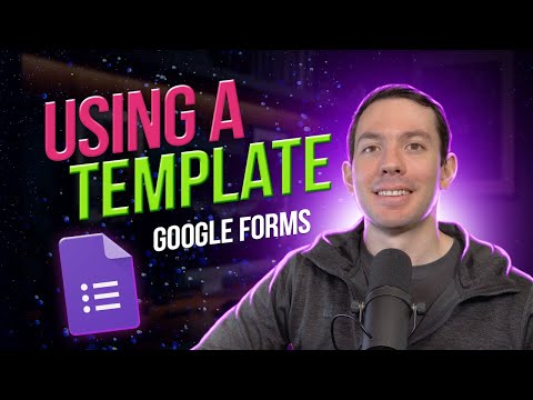 How to create a Google Form using a template