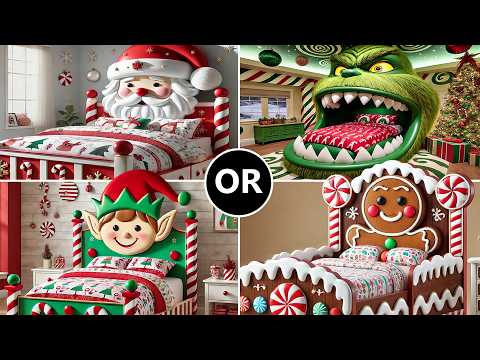 Would You Rather… Build Your Fantasy Christmas Dream House 🎅💚🧝🍪