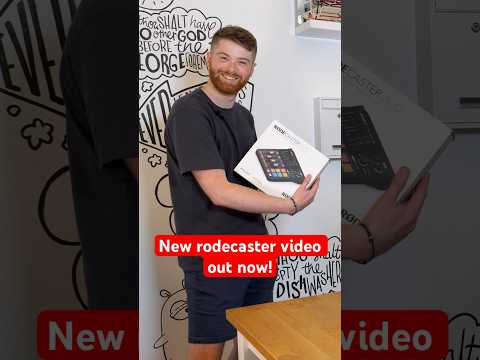 Video live now! #radio #rode #rodecaster #podcast