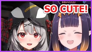 Ina reacts to Sakamata Chloe 's debut [ Ninomae Inanis | Hololive EN ]