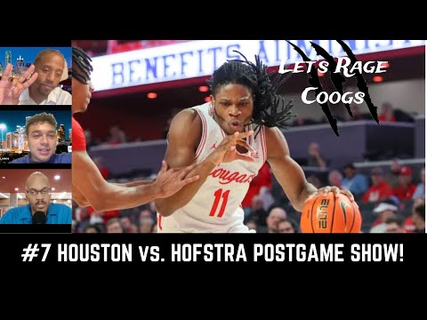 Let's Rage Coogs: #7 Houston Cougars basketball dominates Hofstra!