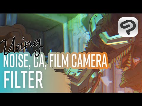 How to: Noise, Chromatic Aberration, Film Camera Filter | Dadotronic