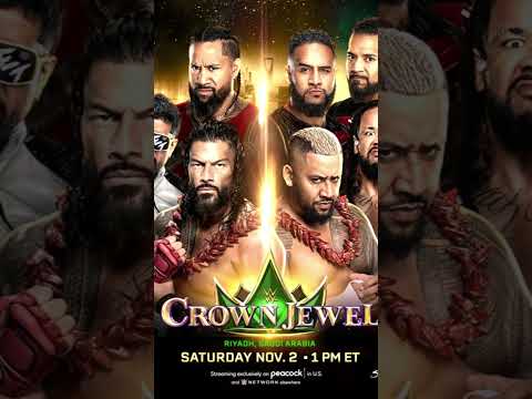 Roman Reigns & The Usos vs The Bloodline Confirmed For The WWE Crown Jewel 2024 🔥