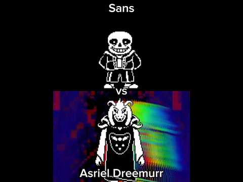 Sans vs Asrei Dreemurr (Undertale)