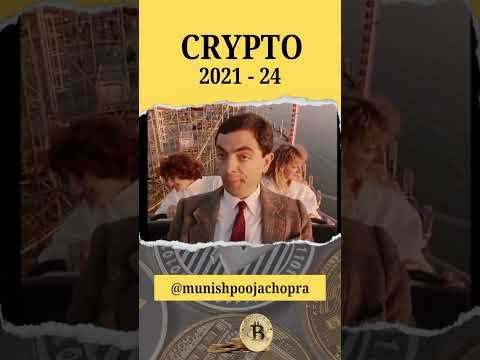 Crypto 2021 to 2024