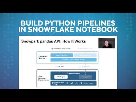 How To Build Python Pipelines In Snowflake Notebook