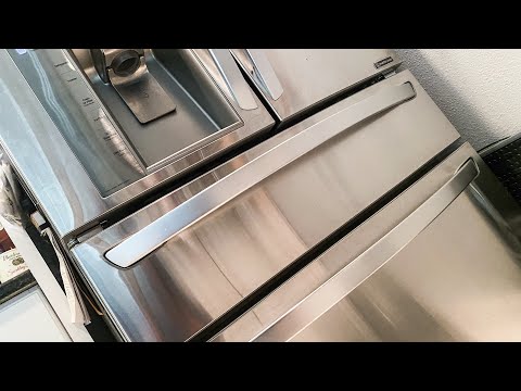 Streak Free Clean Your Stainless Steel Refrigerator With ZERO Chemicals | LOOKS SHOW ROOM NEW