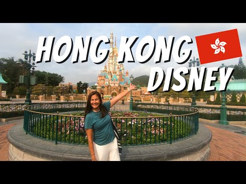 HONG KONG Disneyland 2024 (Delicious Street Food!)