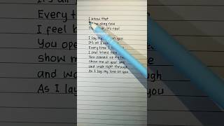 Let's sing and learn English : I Lay My Love on You (Pre-Chorus, Chorus) | By : Westlife #shorts