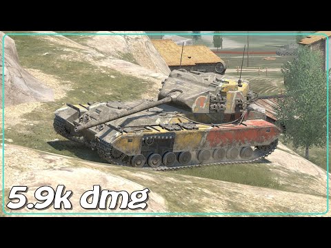 DTH-STR  • 4 frags • 5.9k dmg • WoT Blitz