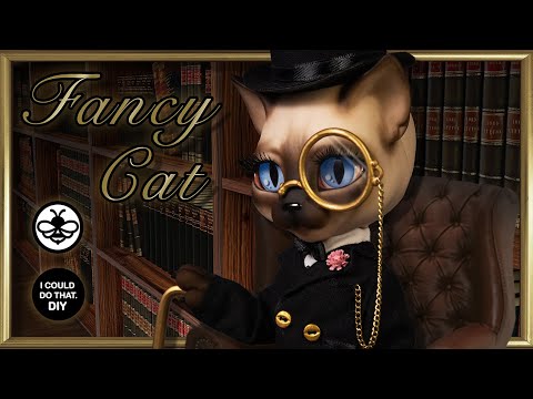 🐱 FANCY CAT! 🐱 CUSTOM BJD! 🐱