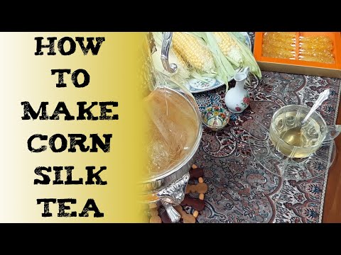 How to make Corn Silk Tea 玉米须茶 भुट्टे के बाल की चाय Чай из кукурузного шелка Te de Seda de Maíz