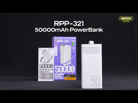 Remax RPP 321 5000mAh Powerbank Unboxing Video