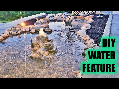 Building a DIY Waterfall....because deep down I'm still just a 7 year old.