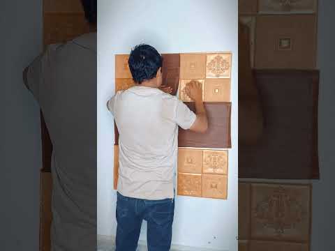 How To Install Wall Sticker & LED Strip #gadgets #shorts