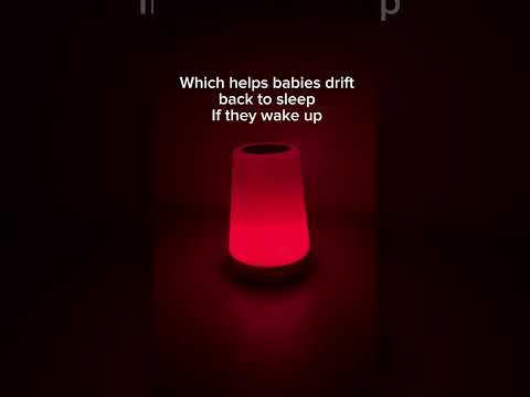 Use red light for better baby sleep 😴