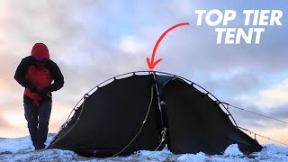 The Nortent VERN 1 is a TOP TIER PIECE of KIT | Solo Sub-Zero Winter Wind & Snow Wild Camp