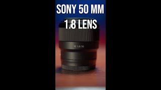 Sony 50mm 1.8 lens