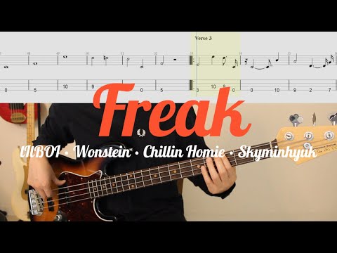 Show Me The Money 9│Freak (Prod. Slom) - lIlBOI · Wonstein · Chillin Homie · Skyminhyuk│BASS TAB