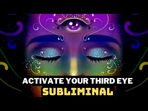 Subliminal Message to Open Third Eye | Third Eye Meditation