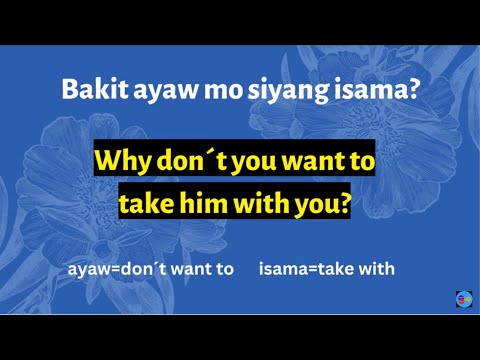 20 MINUTE TAGALOG ENGLISH SPEAKING PRACTICE / TAGALOG-ENGLISH  TRANSLATION-3