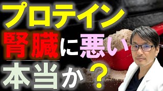 【うそ？本当？】プロテインは腎臓に悪い？医師が医学論文を解説