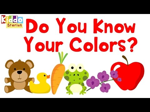 Learning Colors for Toddlers, Primary Colors for Kids