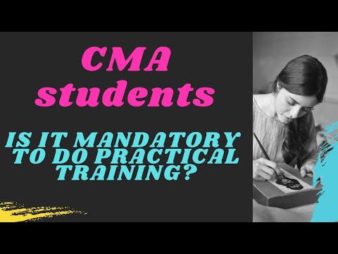 Dear CMA STUDENTS |IMPORTANCE OF TRAINING | ENGLISH part 1